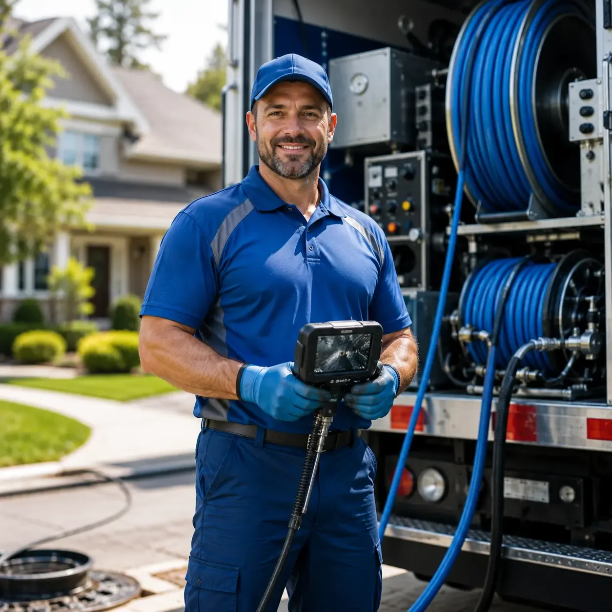 Local outdoor drain cleaning specialists in Browntown, WI